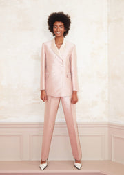 The Gladys blazer, Vanessa Cocchiaro, pale pink, tailoring, events, wedding guest, occasion wear