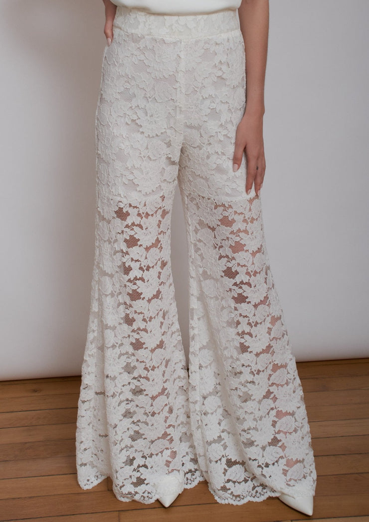 vanessa cocchiaro_wu trousers_white_lace_civil wedding_tailoring_suit_bridal