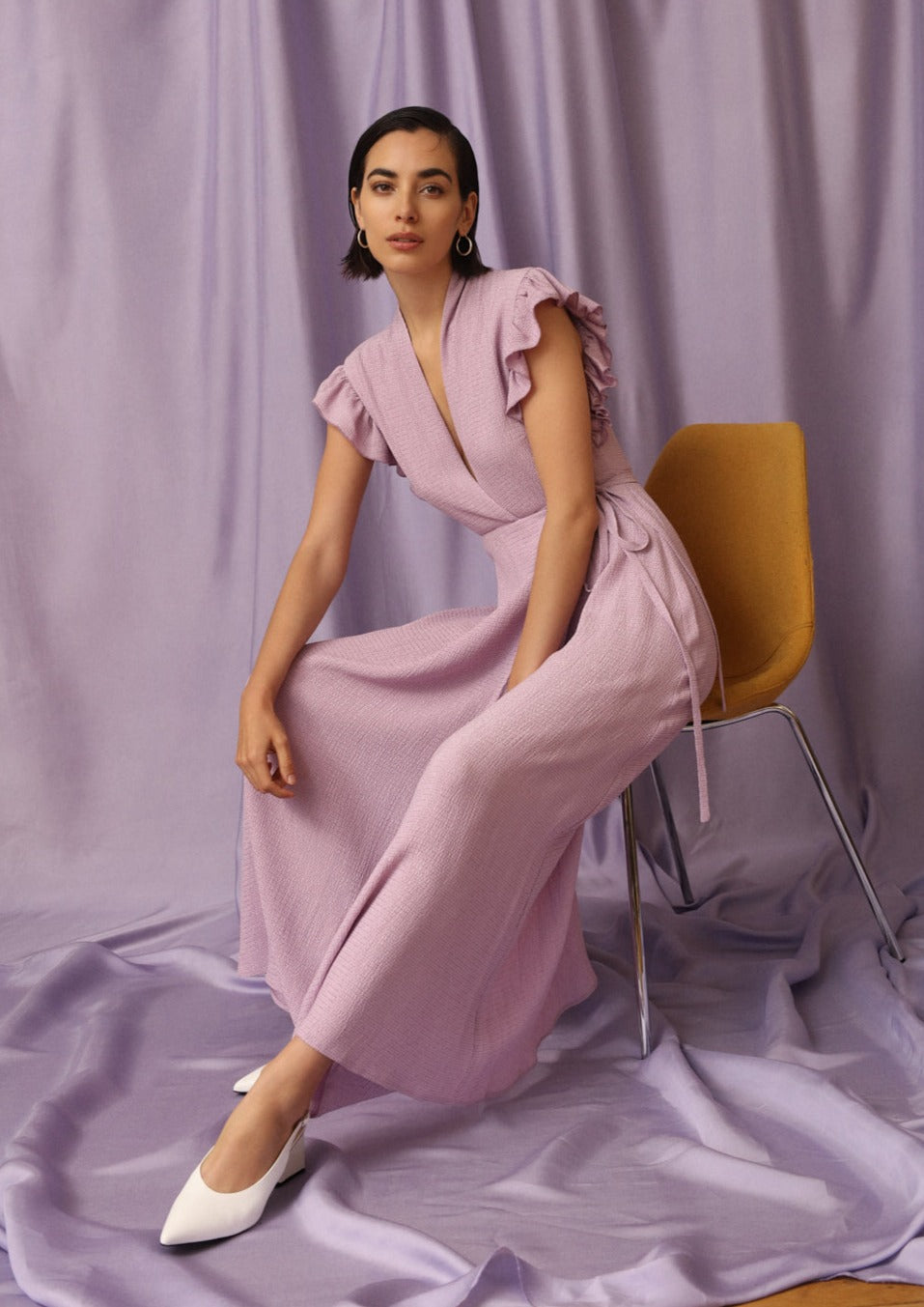 rose decolletage charm dress – BUNNY APARTMENT